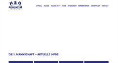 Desktop Screenshot of hsg-pohlheim.de